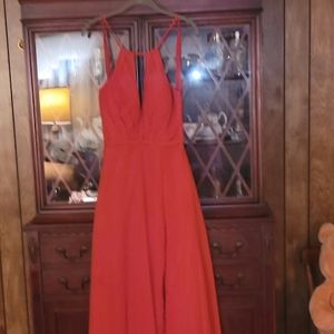 Paprika Color Bridesmaid's Dress Size A10
